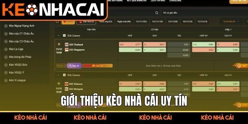 Giới thiệu Kèo Nhà Cái uy tín